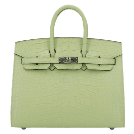 Birkin Sellier 25 Jaune Bourgeon