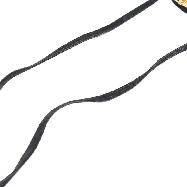 HERMÈS Vintage Mini Shoulder Bag and Clutch in Black Doblis suede with Gold hardware - 8
