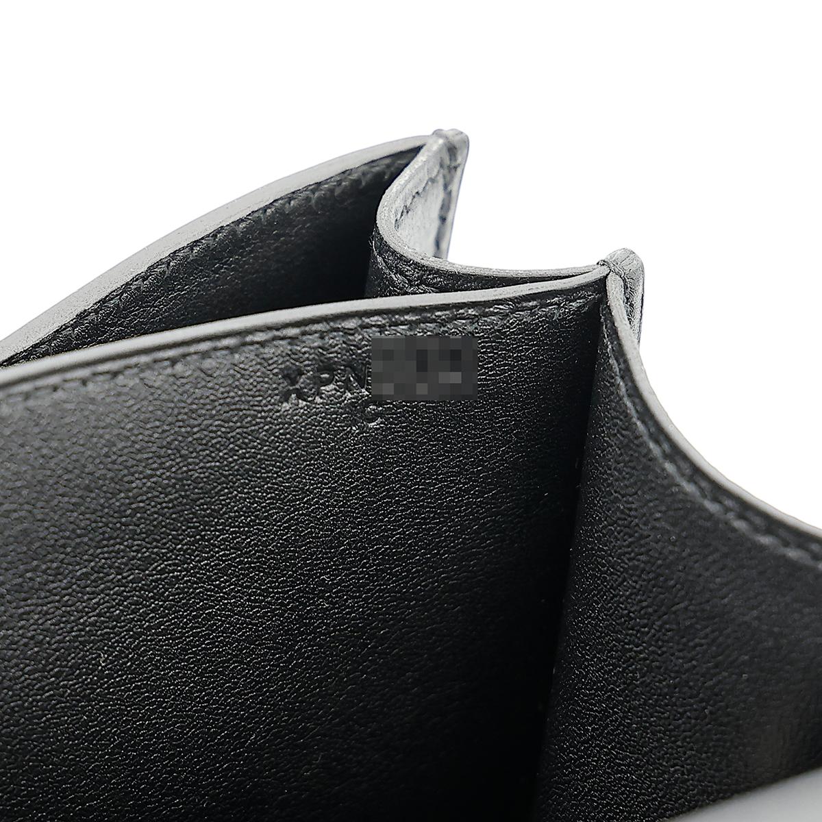未使用保存品 HERMÈS 愛馬仕 限量收藏款 Constance 24 89 黑色 Noir 橙色 Swift牛皮 Toile Berline 帆布 銀扣 X刻 2016年 - 16