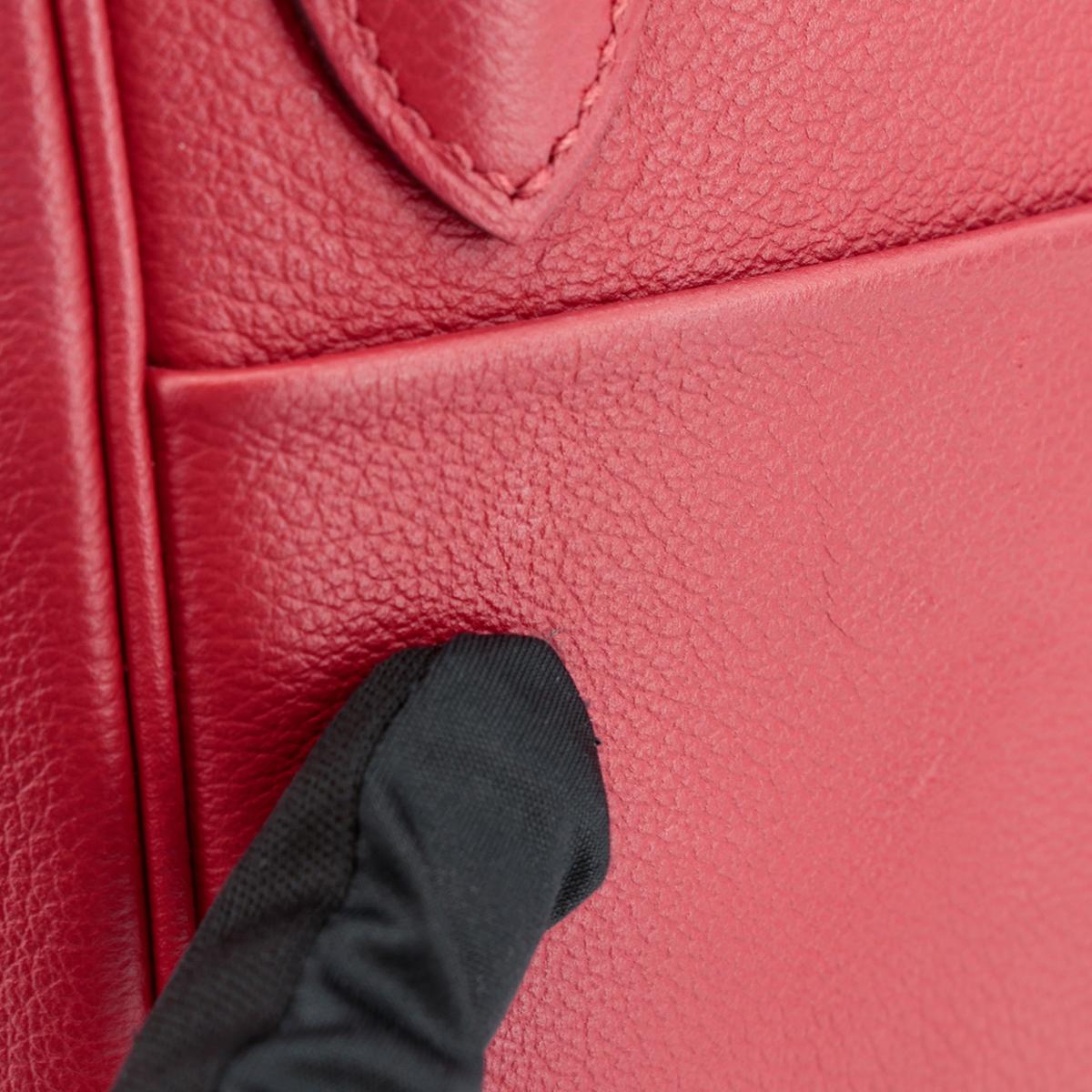 HERMÈS エルメス ショルダーバッグ リンディ 30 エヴァーカラー ルージュピマン ゴールド金具 D刻印 - 17