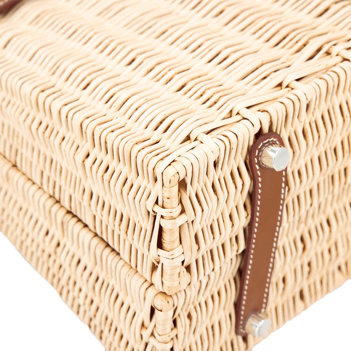 SA超美品 HERMÈS 爱马仕 限量收藏款 Kelly 35 Picnic 34 福宝 Fauve Barenia 马鞍皮 银扣 □O刻 2011年 - 12