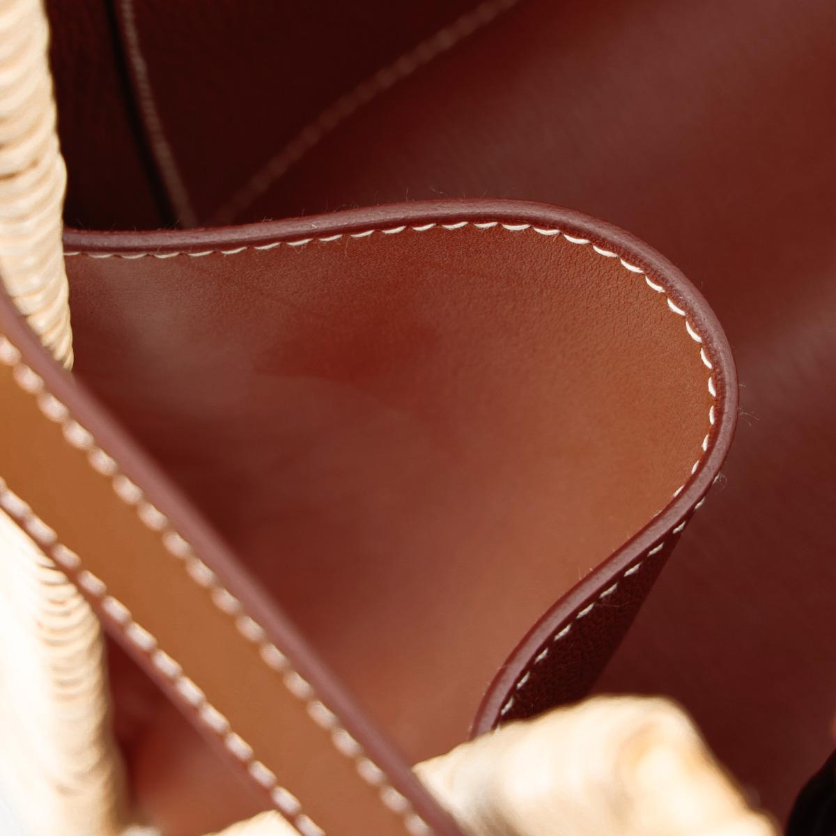 SA超美品 HERMÈS 爱马仕 限量收藏款 Kelly 35 Picnic 34 福宝 Fauve Barenia 马鞍皮 银扣 □O刻 2011年 - 22