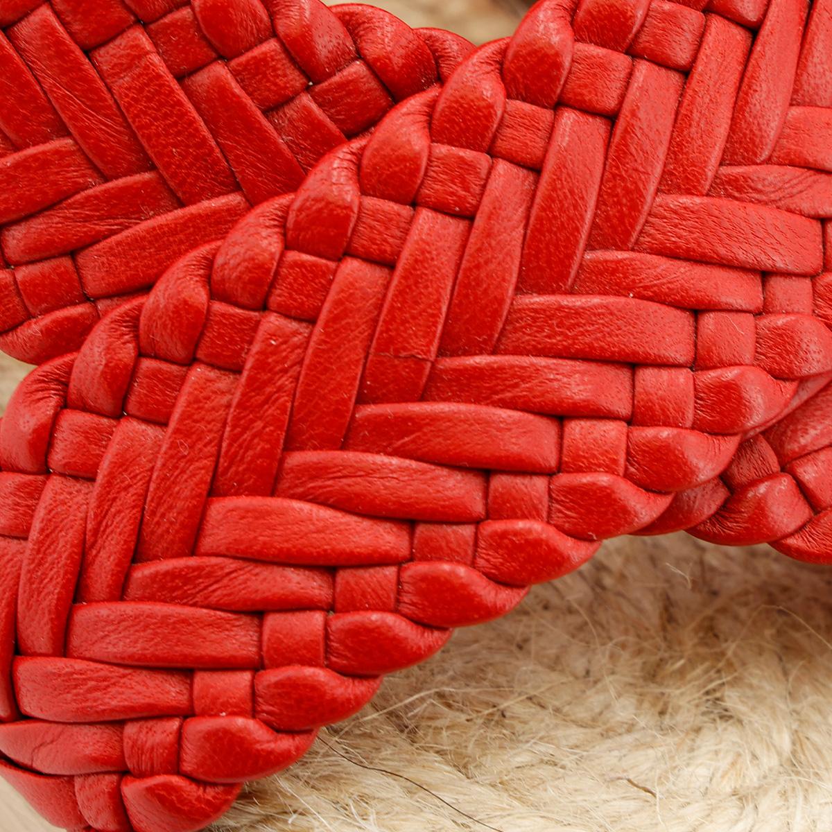 HERMÈS Legend sandal in Red Wood - 11