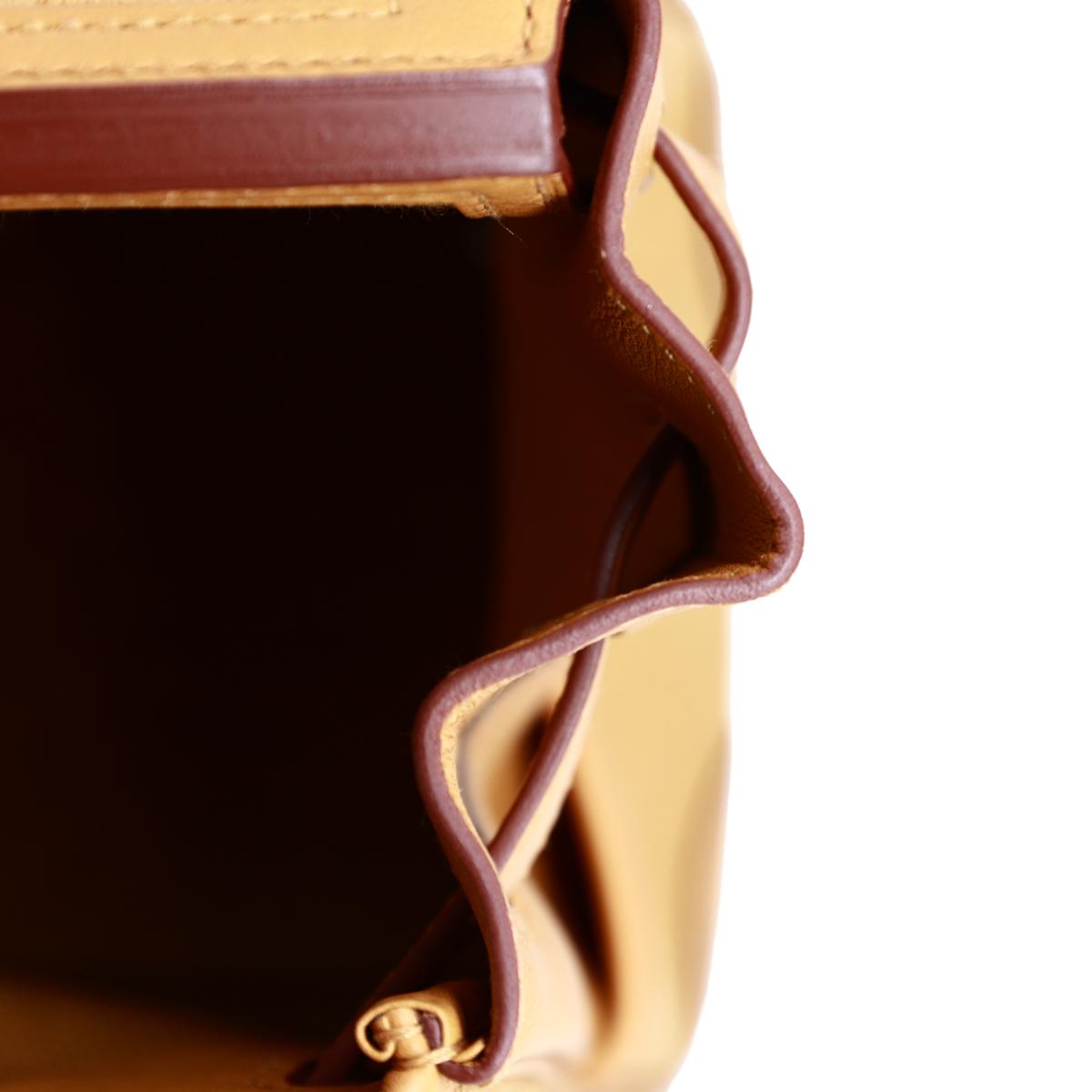 HERMÈS Limited Edition Birkin Cargo 25 handbag in Sesame Swift leather and Canvas with Palladium hardware - 17