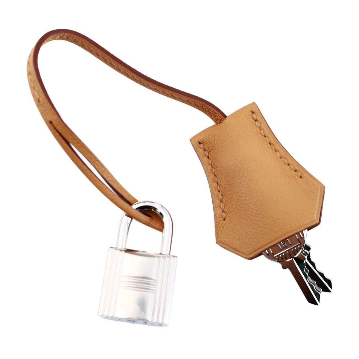 HERMÈS Limited Edition Birkin Cargo 25 handbag in Sesame Swift leather and Canvas with Palladium hardware - 19