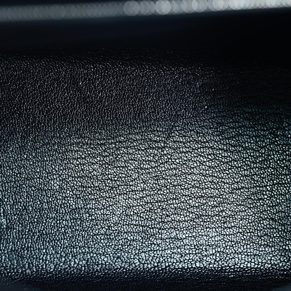 HERMÈS Limited Edition Kelly Crinoline 25 Sellier handbag in Black and Silver Crinoline with Palladium hardware - 15