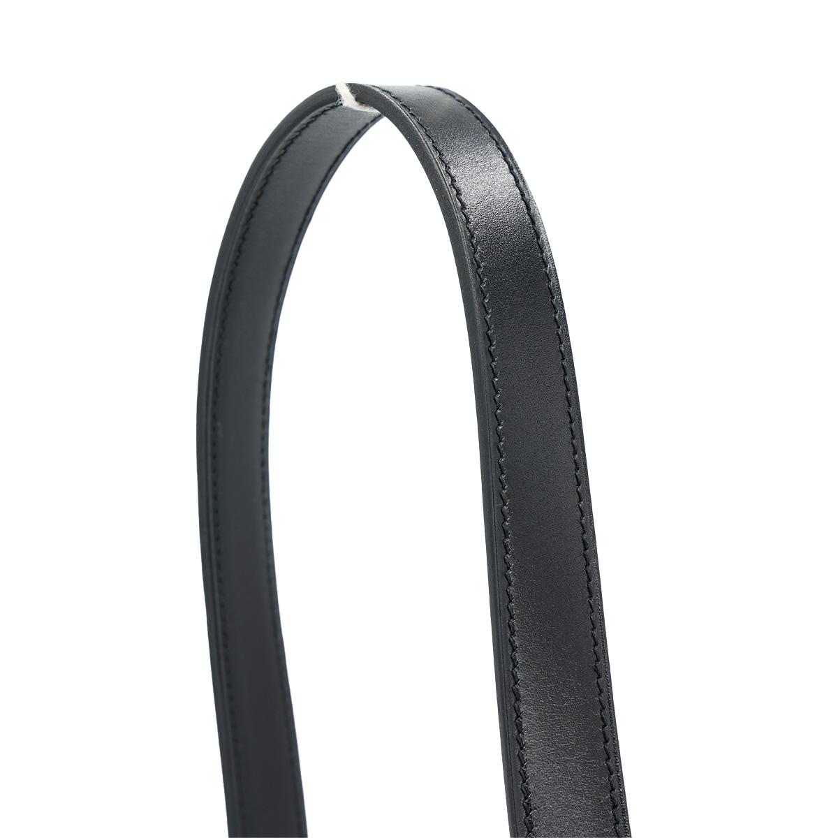 SA超美品 HERMÈS 愛馬仕 Passe-guide 89 黑色 Noir Box牛皮 金扣 □R刻 2014年 - 6