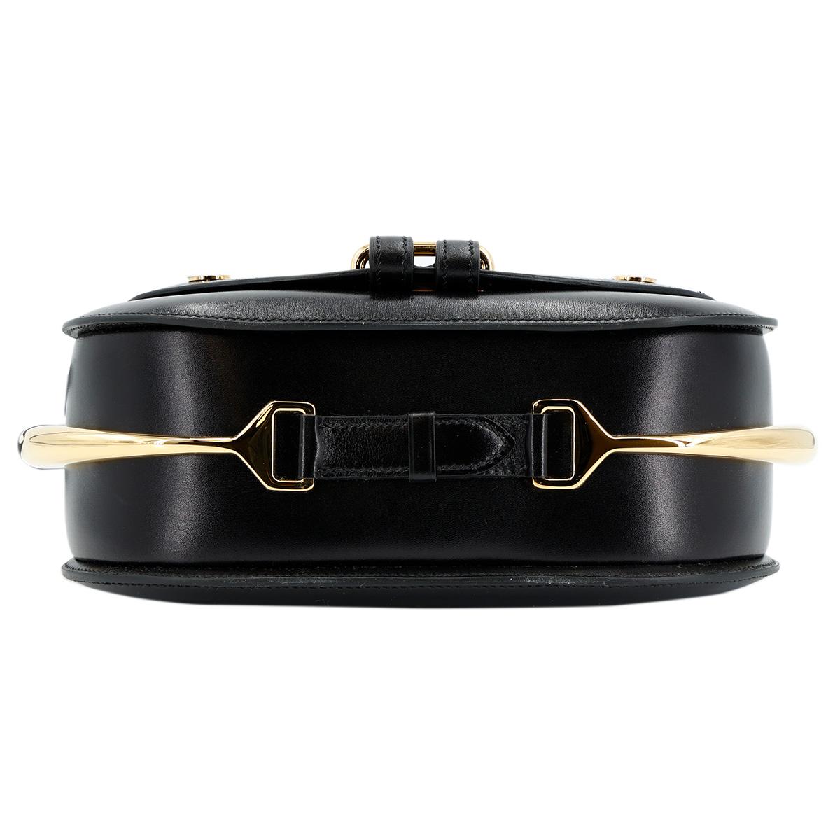 SA超美品 HERMÈS 愛馬仕 Passe-guide 89 黑色 Noir Box牛皮 金扣 □R刻 2014年 - 7