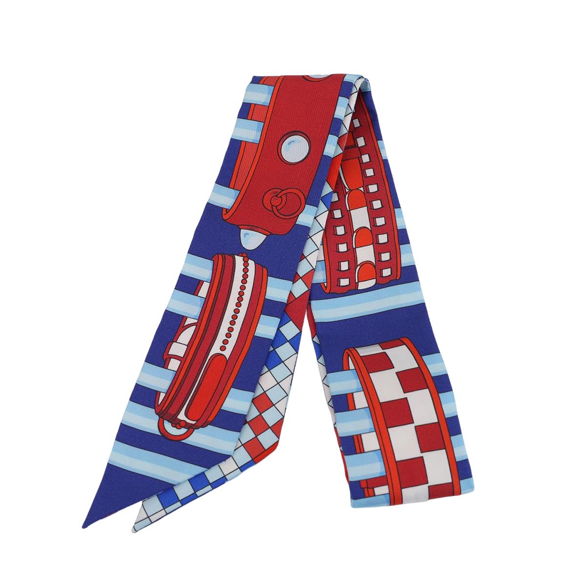 Twilly Blue & Red