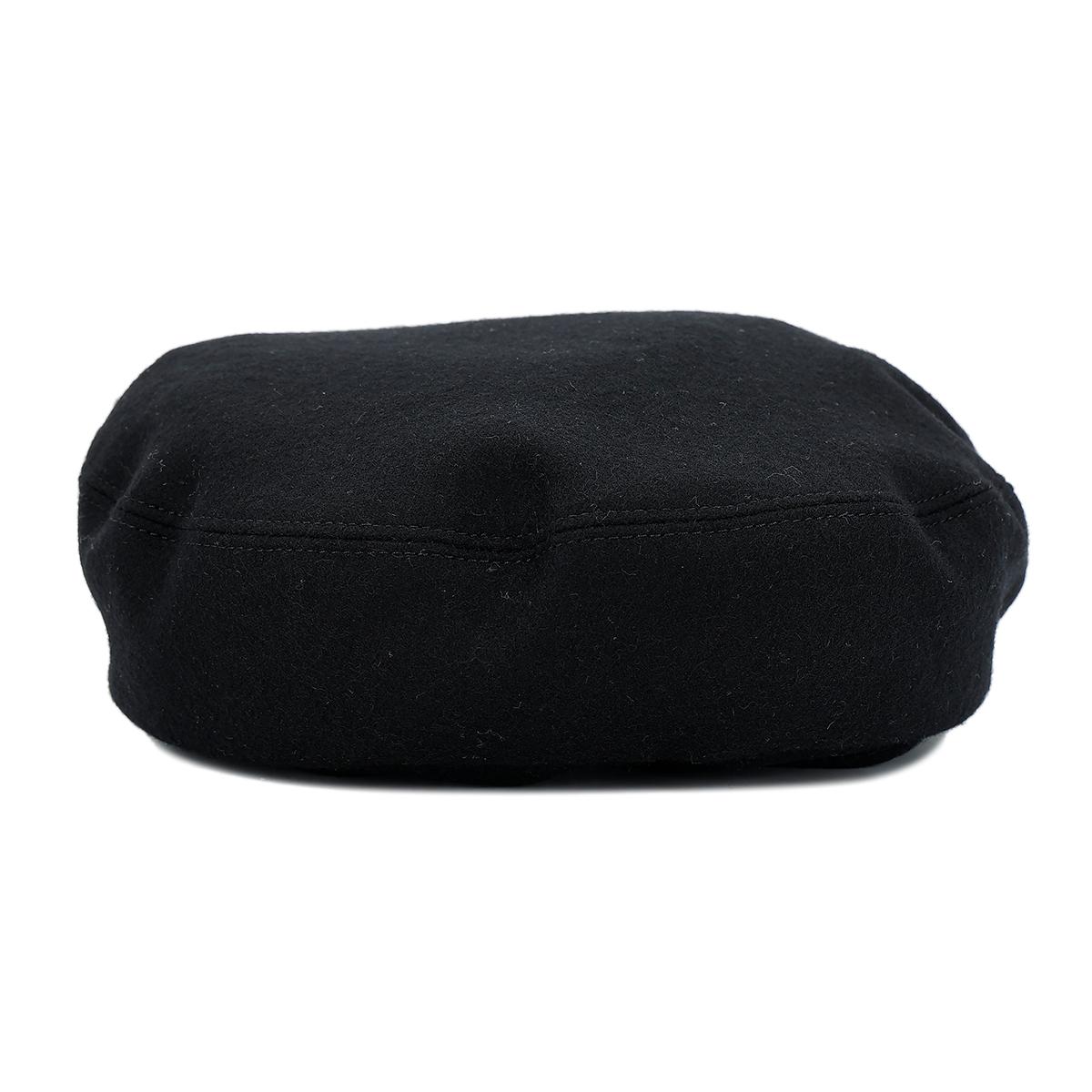 HERMÈS Casquette Dani hat in Black Silk and Cotton with Palladium hardware - 4