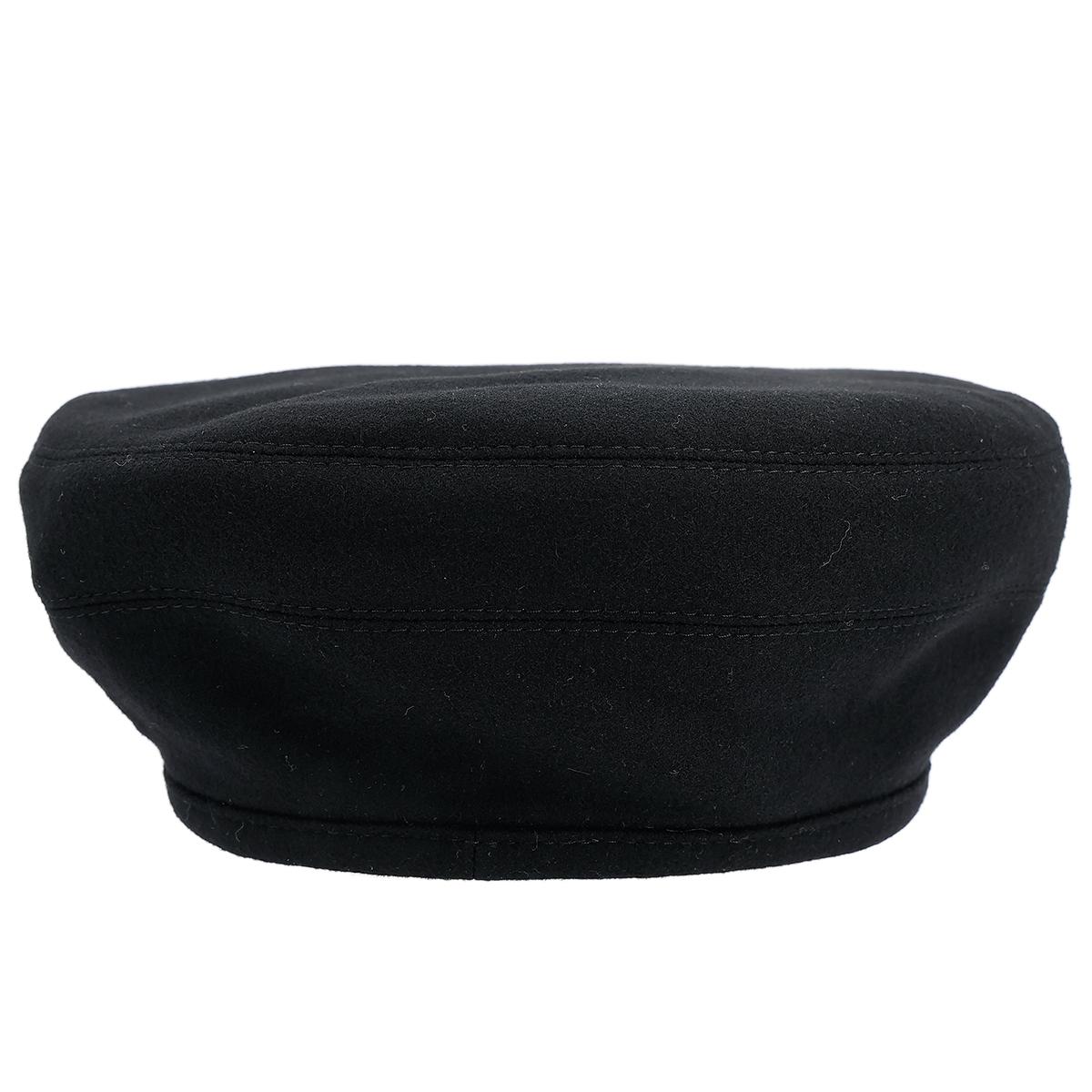 HERMÈS Saint-Honore beret in Black Cashmere - 3