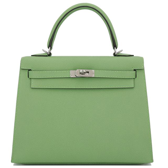 Kelly 25 Sellier Vert Criquet