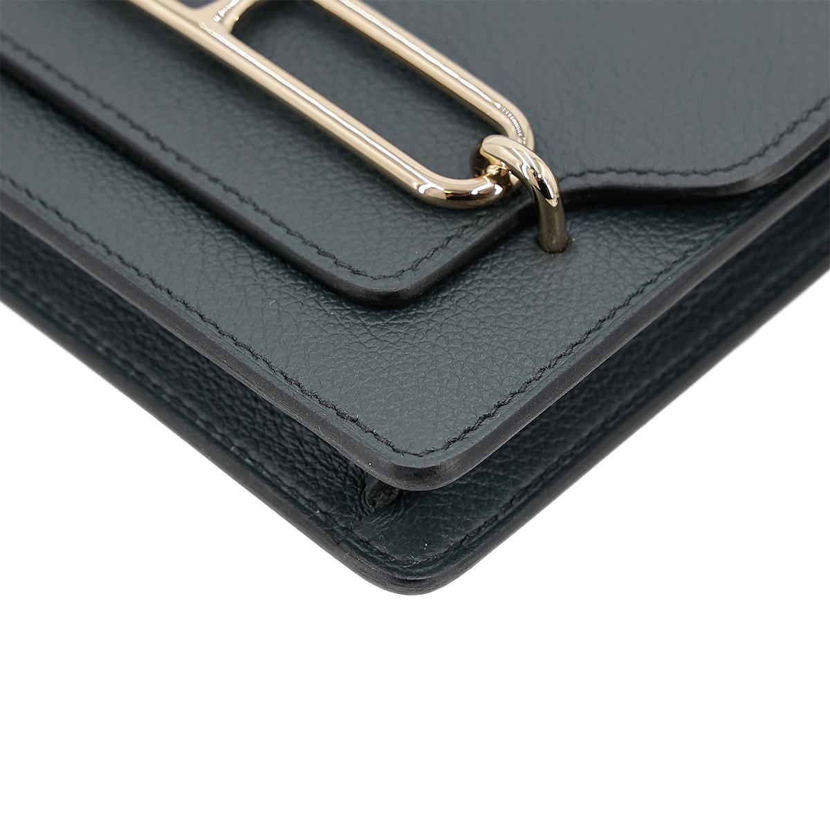 ランク N 新品 HERMÈS エルメス ロウリススリム モーヴペール (09) ヴェールルソー (V0) エバーカラー シャンパンゴールド金具 U刻印 - 10