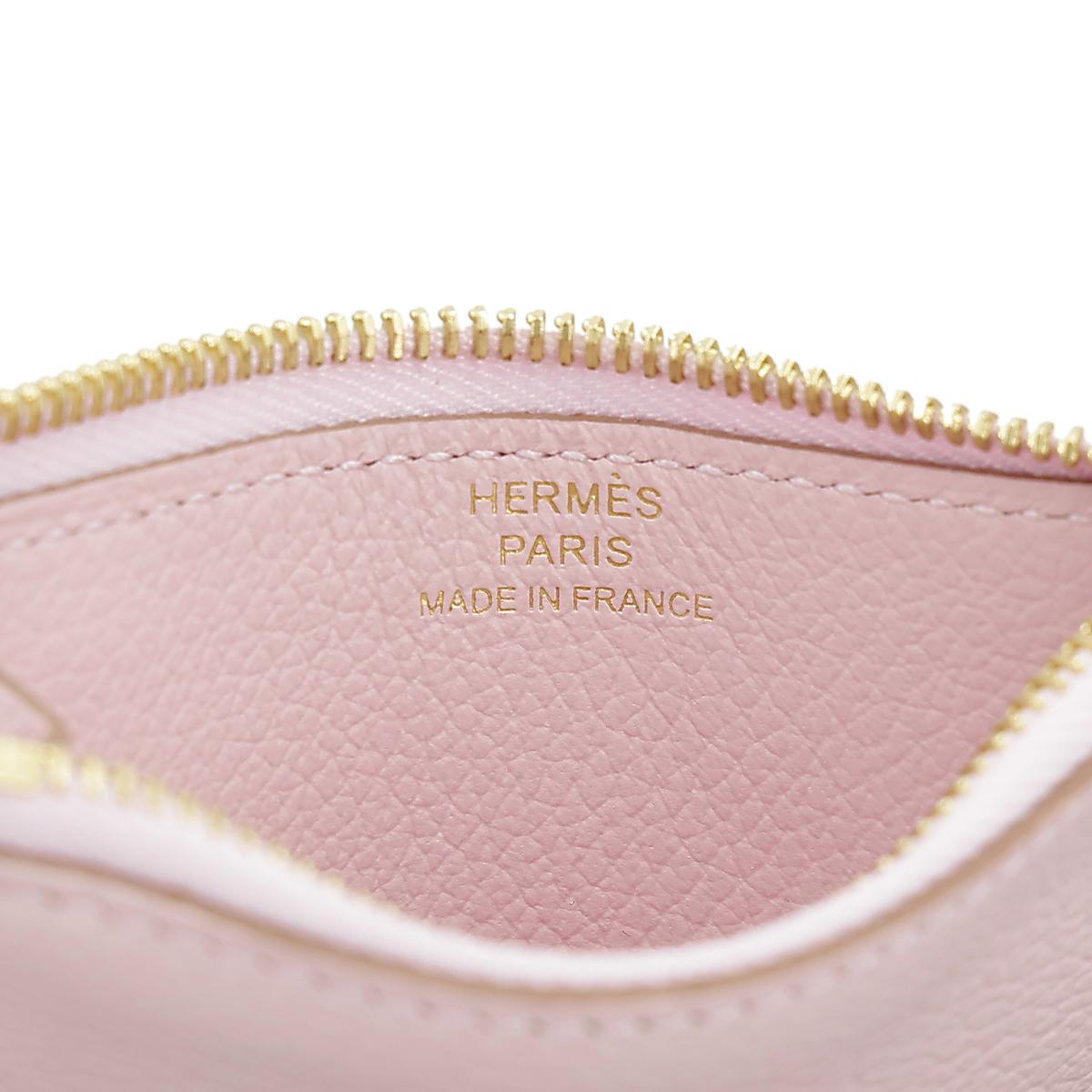 ランク N 新品 HERMÈS エルメス ロウリススリム モーヴペール (09) ヴェールルソー (V0) エバーカラー シャンパンゴールド金具 U刻印 - 25