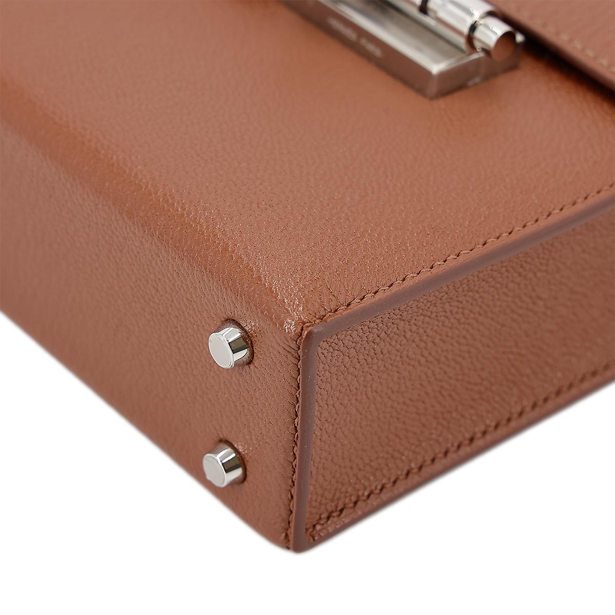 ランク SA HERMÈS エルメス ヴェルーミニ ノアゼット オレンジ キャンバス シェーブル シルバー金具 D刻印 - 9
