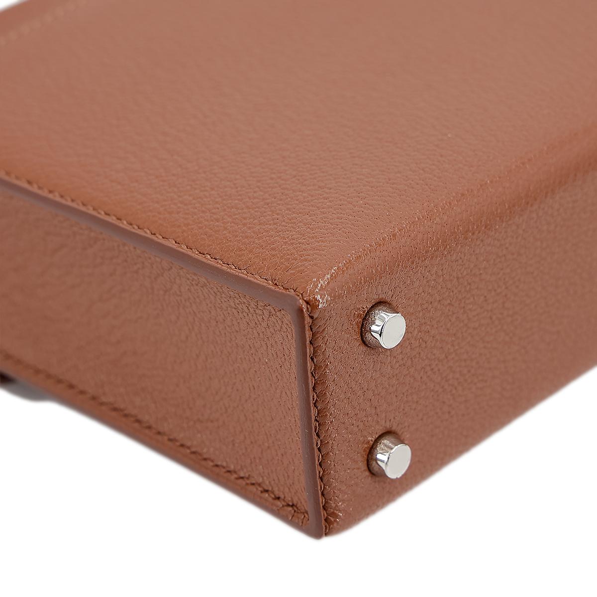 ランク SA HERMÈS エルメス ヴェルーミニ ノアゼット オレンジ キャンバス シェーブル シルバー金具 D刻印 - 10