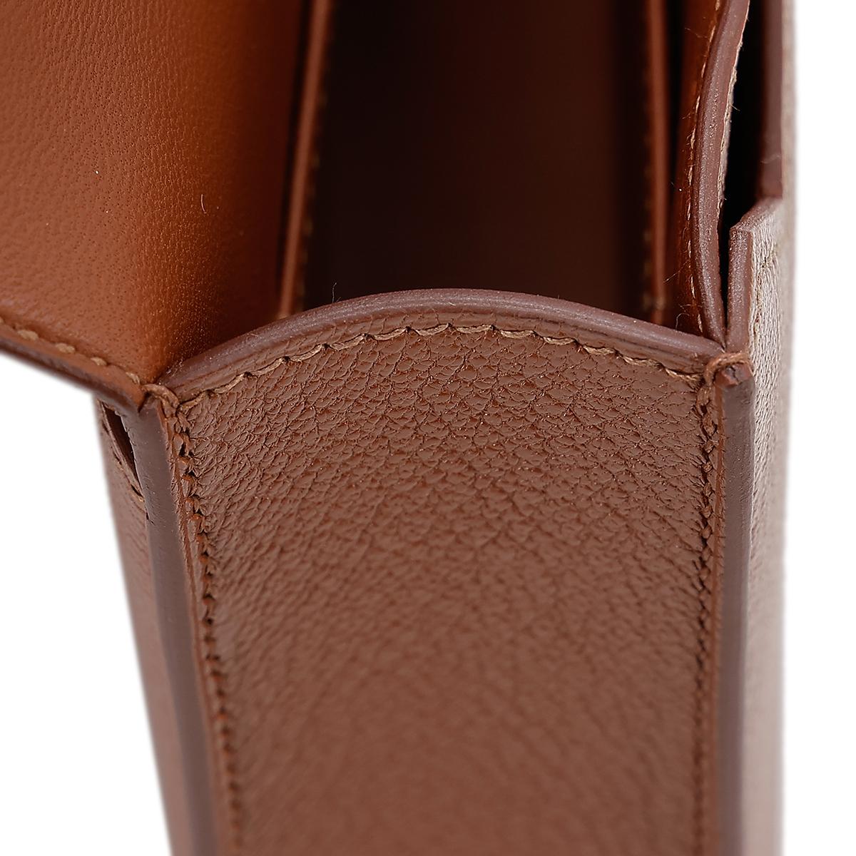 ランク SA HERMÈS エルメス ヴェルーミニ ノアゼット オレンジ キャンバス シェーブル シルバー金具 D刻印 - 18