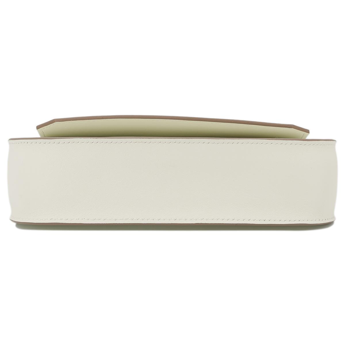 HERMÈS Jypsiere Mini shoulder bag in Mushroom Swift leather with Palladium hardware - 8