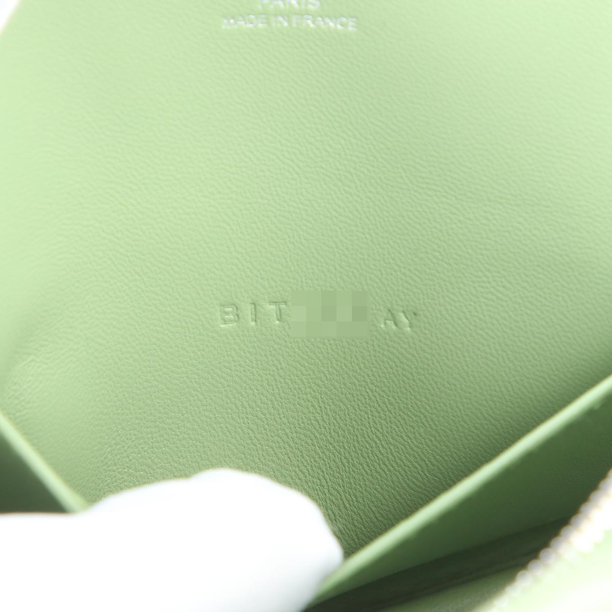 未使用保存品 HERMÈS 愛馬仕 Bolide Mini 3I 牛油果綠 Vert Criquet Evercolor皮 銀扣 B刻 2023年 - 15