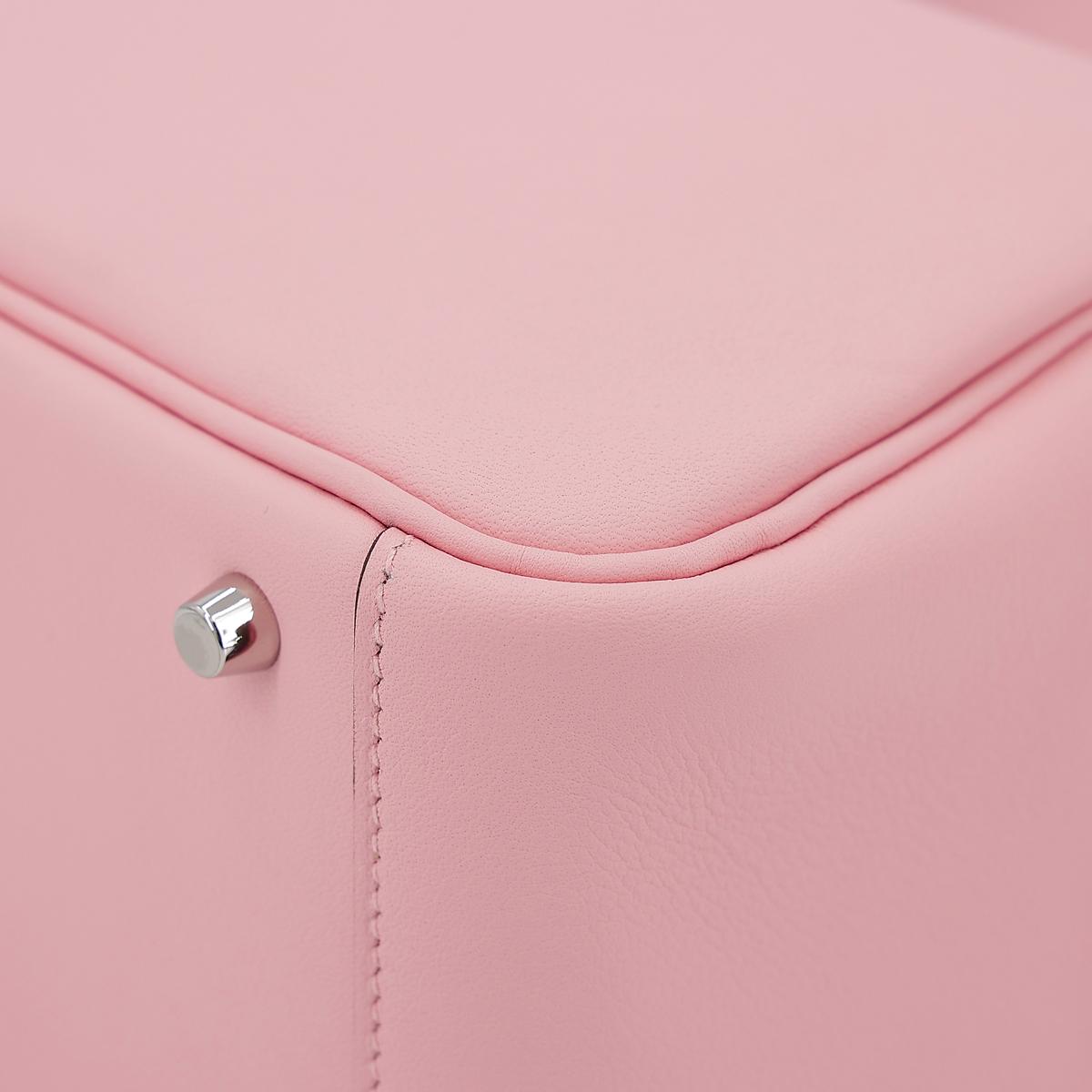 ランク N 新品 HERMÈS エルメス ミニリンディ ローズサクラ (3Q) スイフト シルバー金具 B刻印 - 11