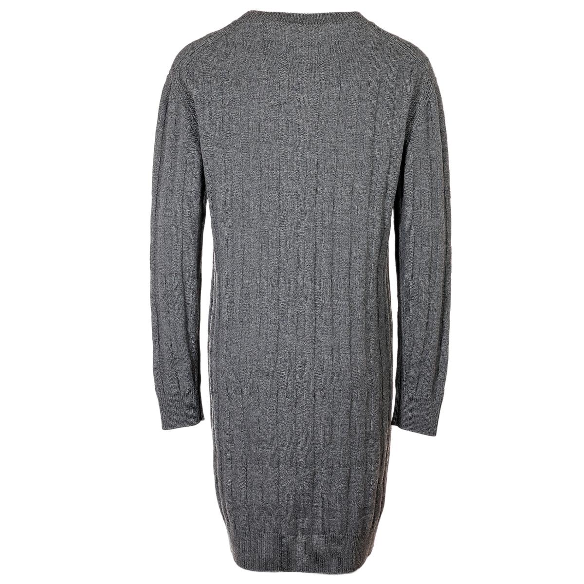 Knit Dress Gray