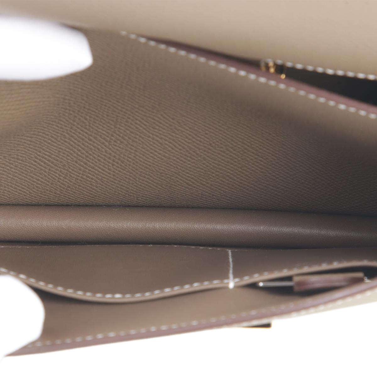 HERMÈS エルメス コンスタンス3 ミニ エトゥープ  エプソン  ゴールド金具 B刻印 - 17