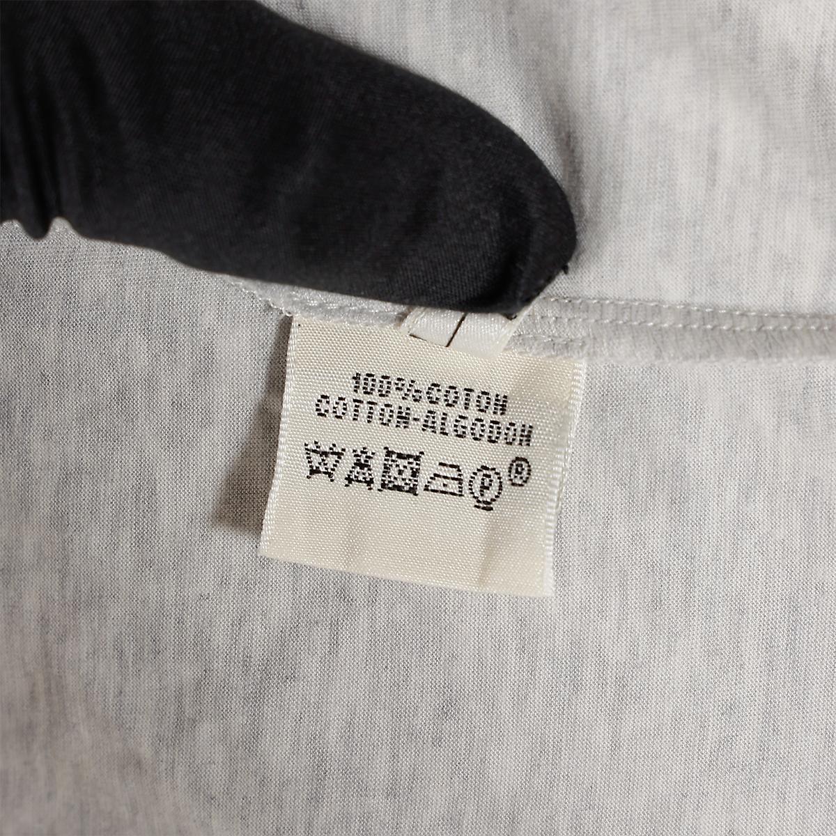 HERMÈS  エルメス 木と鳥が描かれたTシャツ グレー コットン - 6