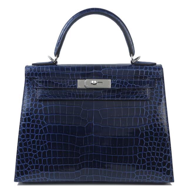 Kelly 28 Sellier Blue Sapphire