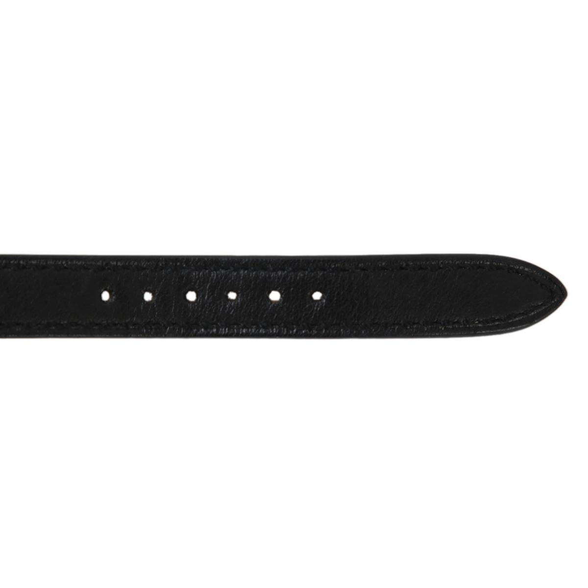 HERMÈS Medor double tour watch in Black with Palladium hardware - 8