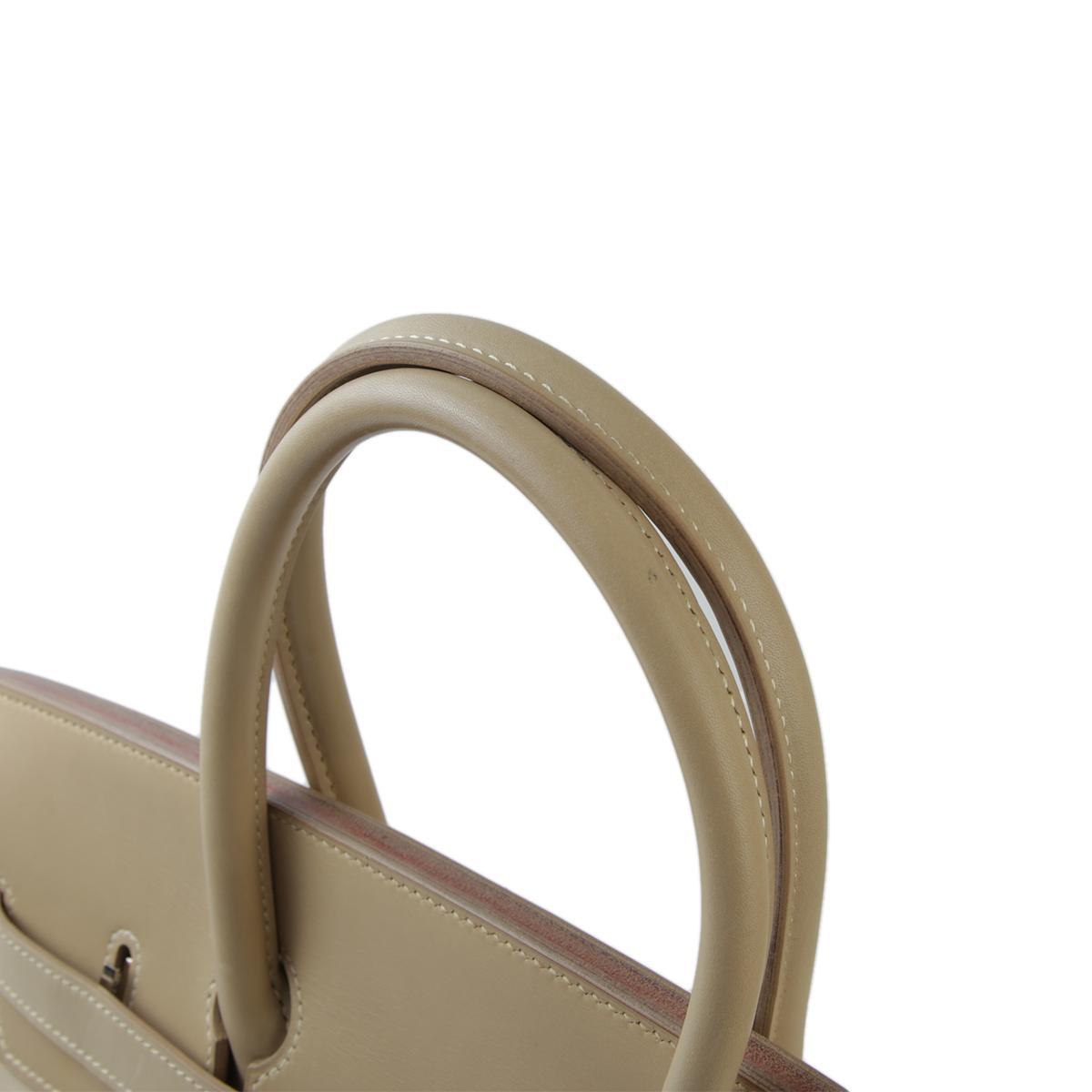 HERMÈS Limited Edition Birkin 35 handbag in Multi-color Vibrato goatskin and Box calfskin with Palladium hardware - 6