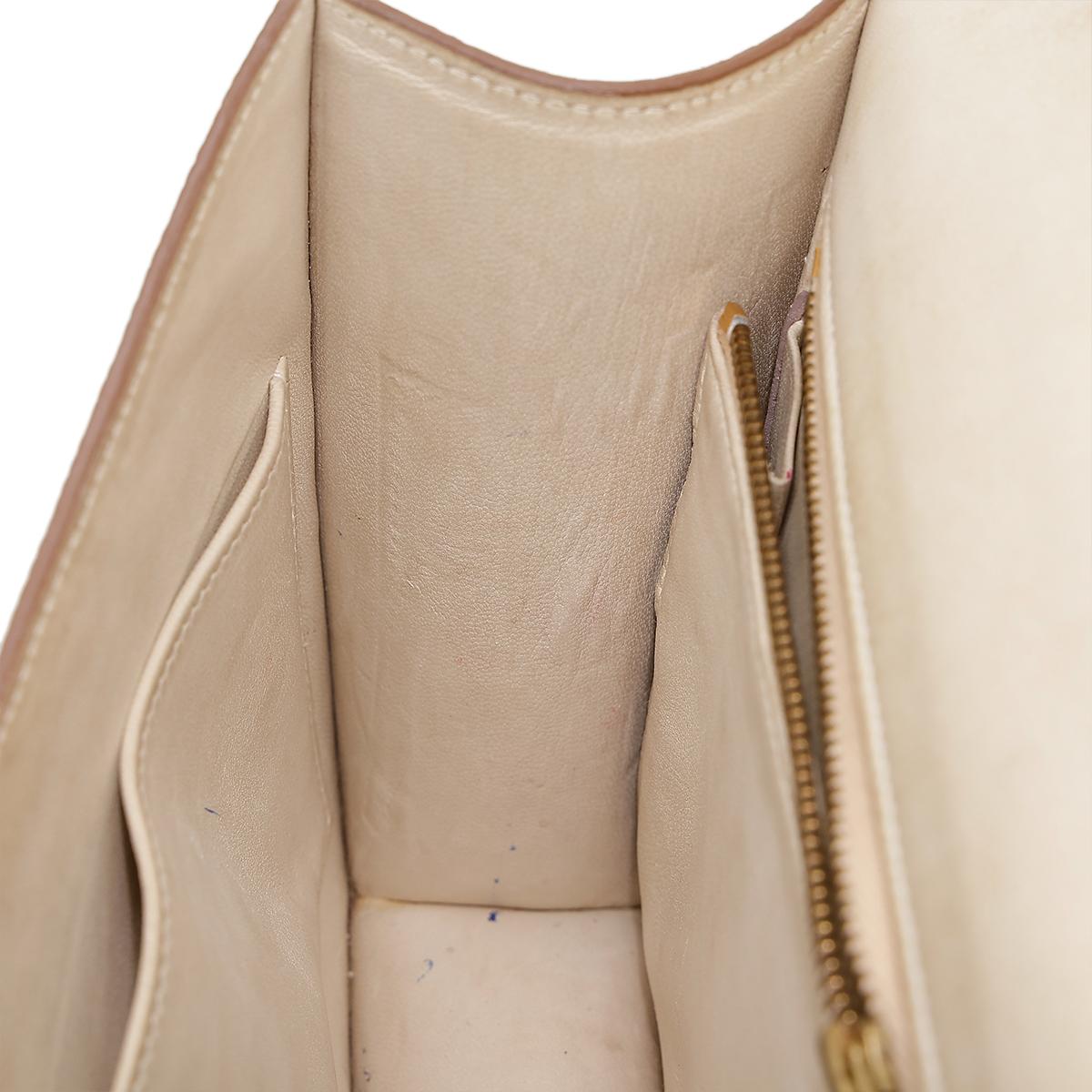 HERMÈS Lizard Constance 23 shoulder bag in Beige with Gold hardware - 27