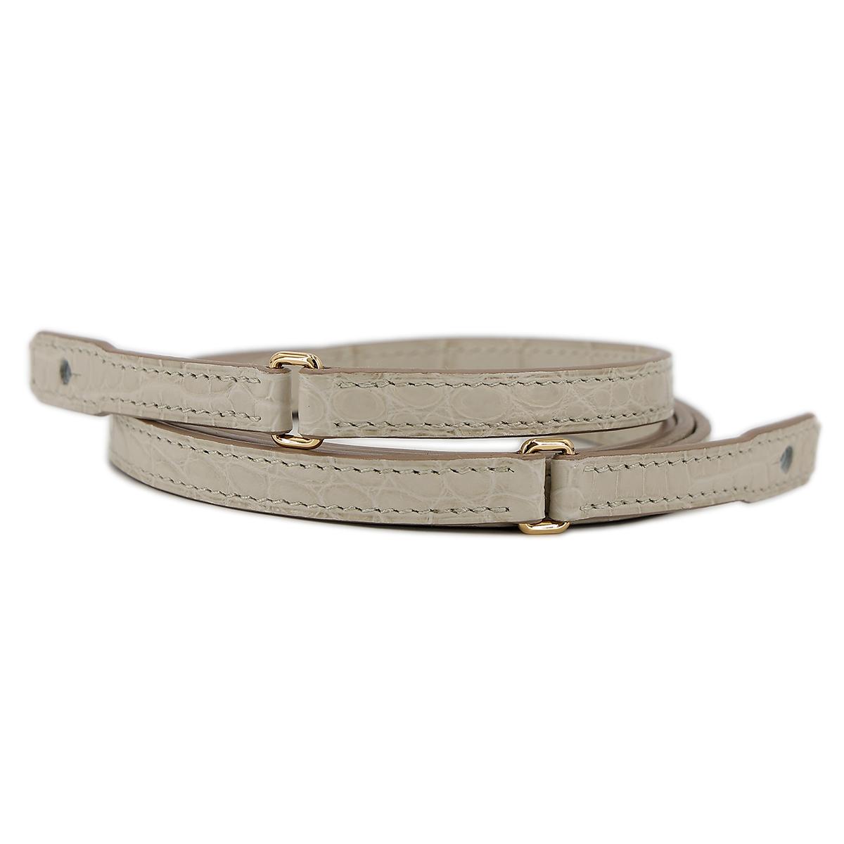HERMÈS エルメス コンスタンストゥーゴー ベトン アリゲーターマット ゴールド金具 U刻印 - 21