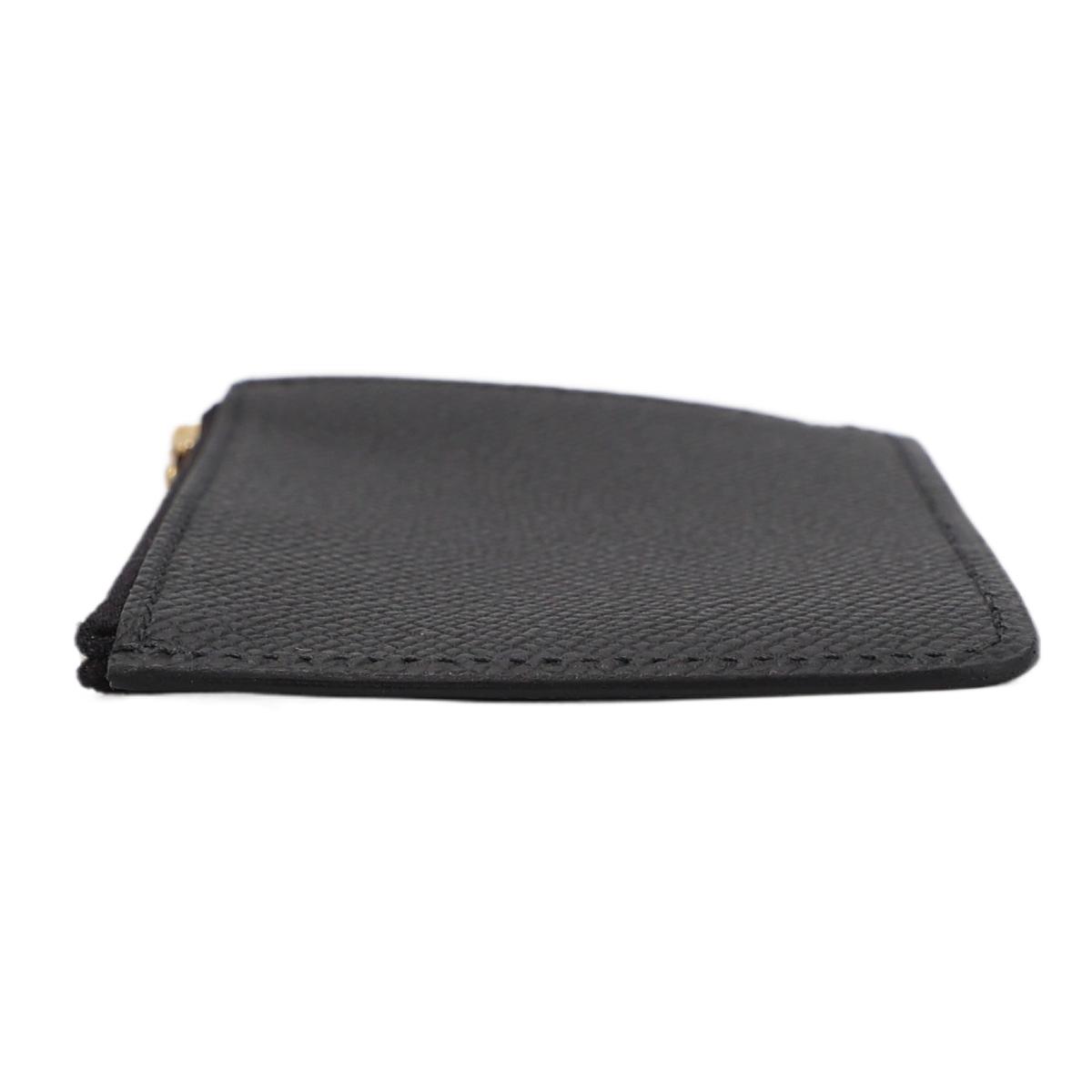HERMÈS Constance Slim wallet in Black Epsom leather with Gold hardware - 19
