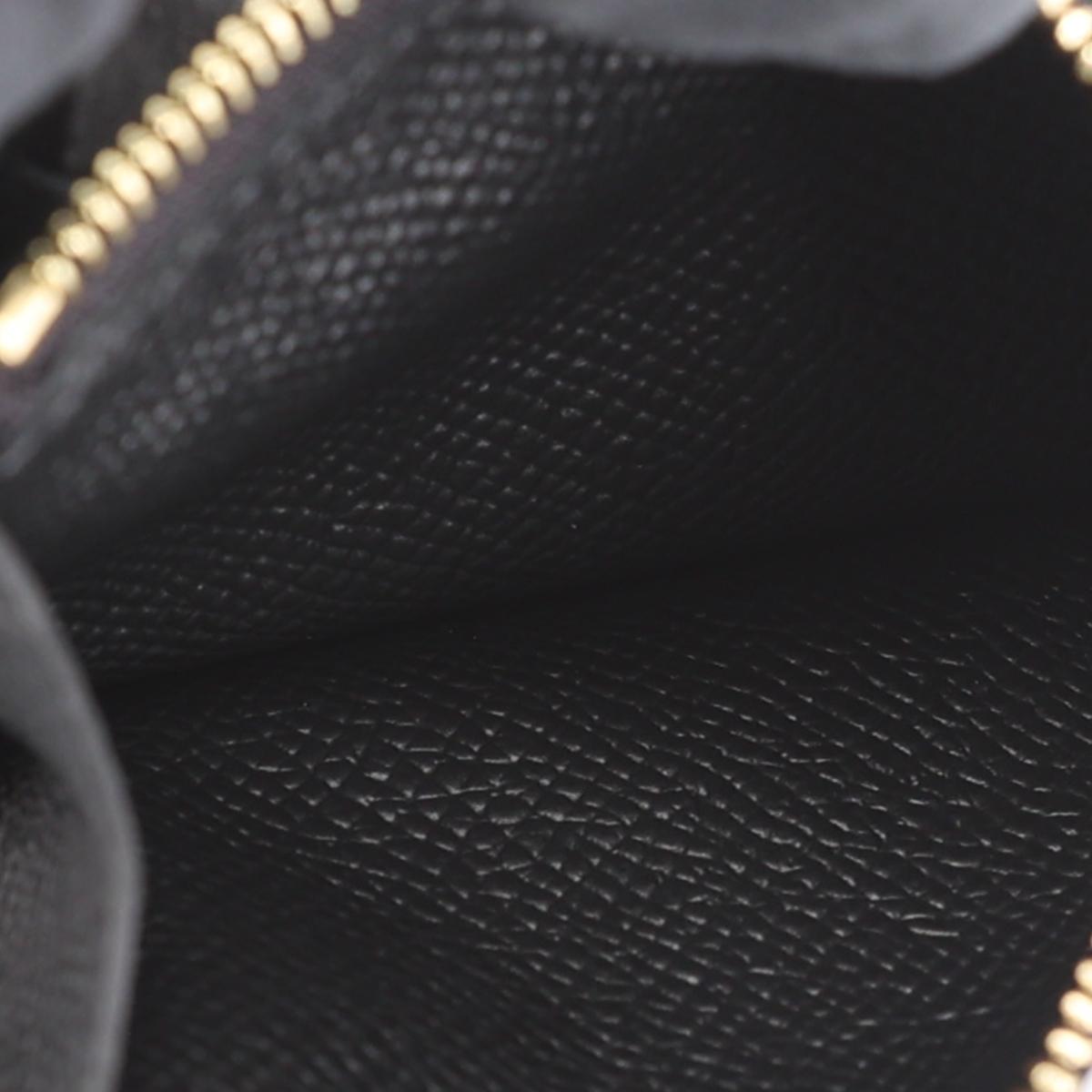 HERMÈS Constance Slim wallet in Black Epsom leather with Gold hardware - 26