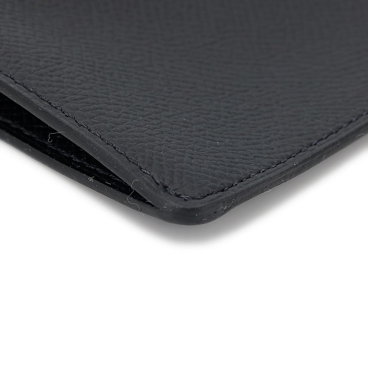 [中古] HERMÈS 爱马仕 Constance Slim 康康 钱包 89 Noir 黑色 Epsom皮 金扣 - 20