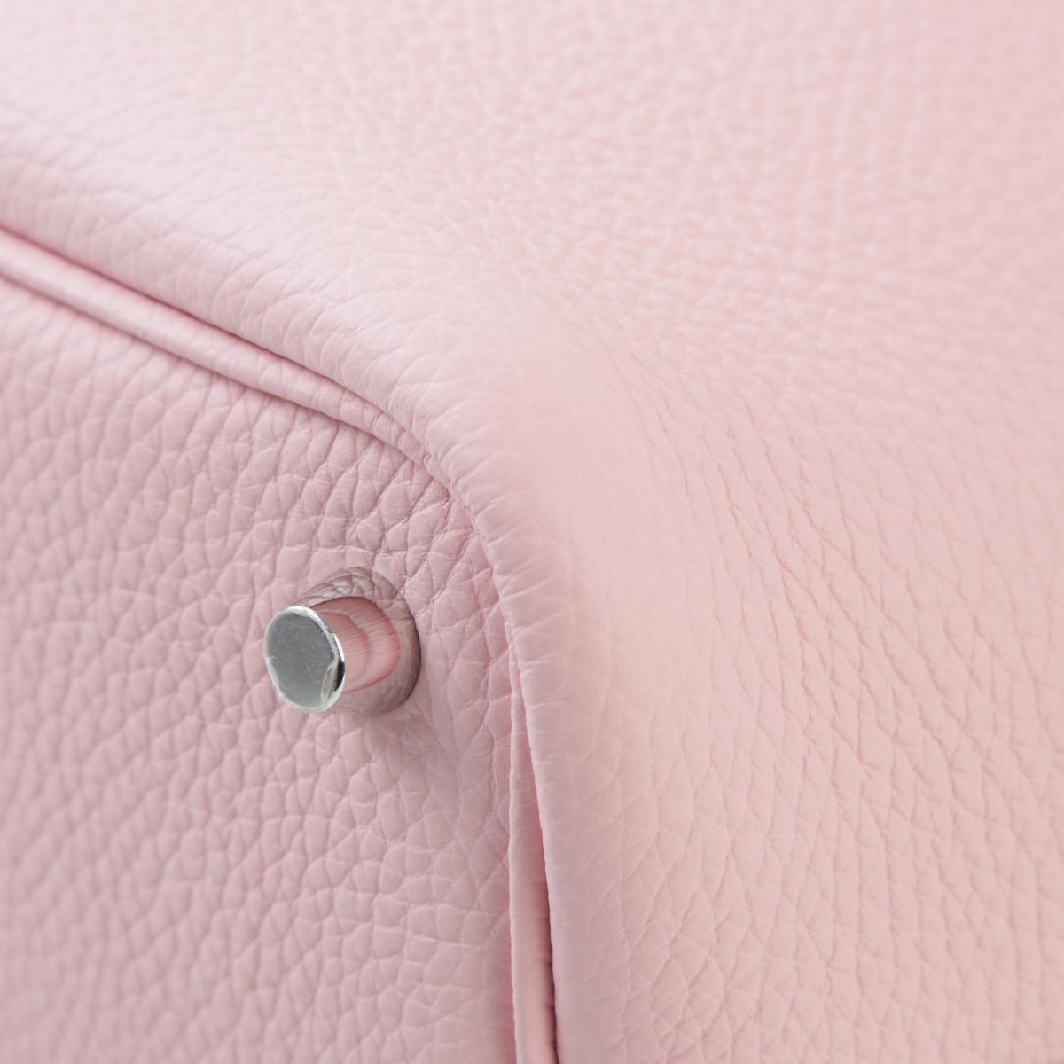 Unused ( Rank NS ) HERMÈS Picotin Lock PM Rose Sakura (3Q) Clemence Palladium hardware B (2023) - 9