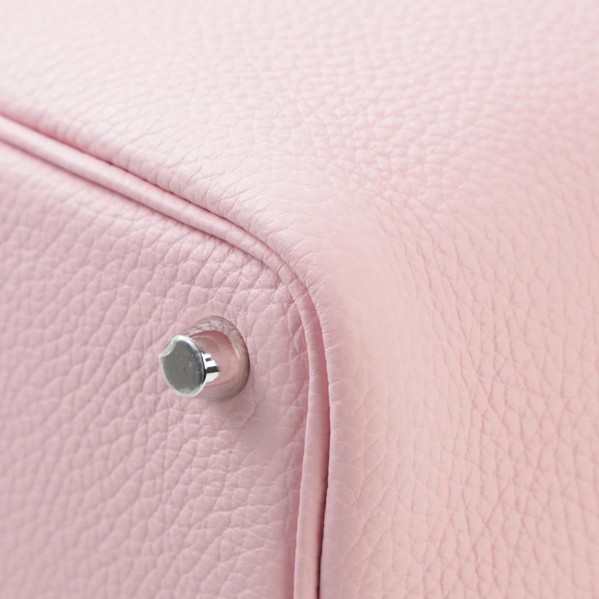 Unused ( Rank NS ) HERMÈS Picotin Lock PM Rose Sakura (3Q) Clemence Palladium hardware B (2023) - 11