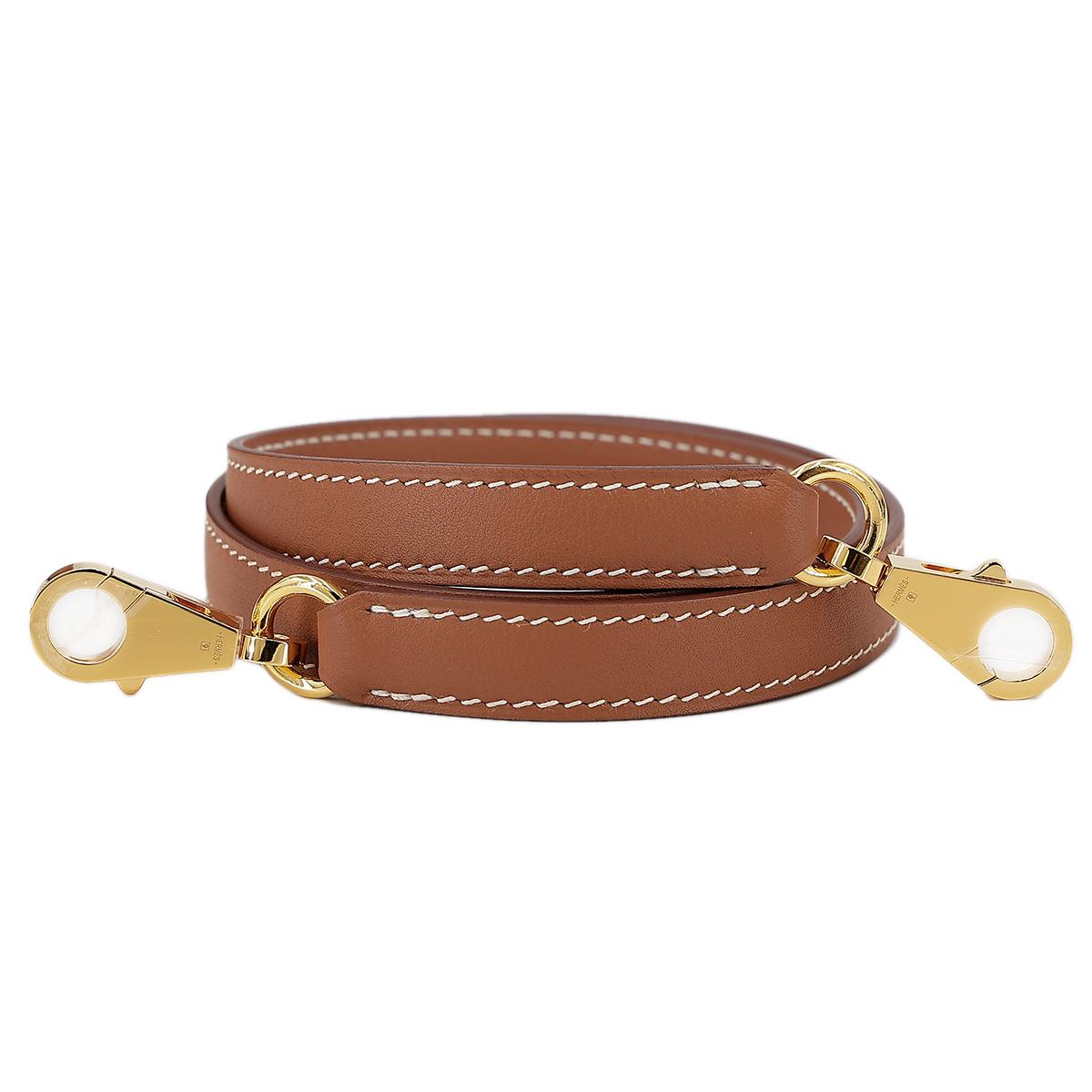 HERMÈS 24/24 - 29 handbag in Gold Togo leather and Swift leather with Gold hardware - 22