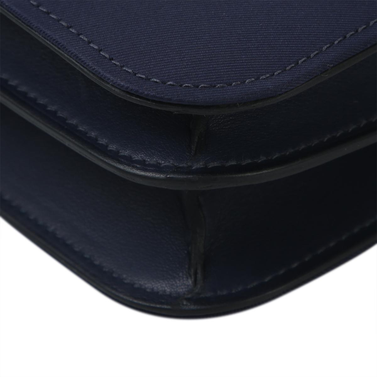 Unused ( Rank NS ) HERMÈS Constance Mini Bleu Nuit (2Z) Blue Marine (78) silk Palladium hardware B (2023) - 8