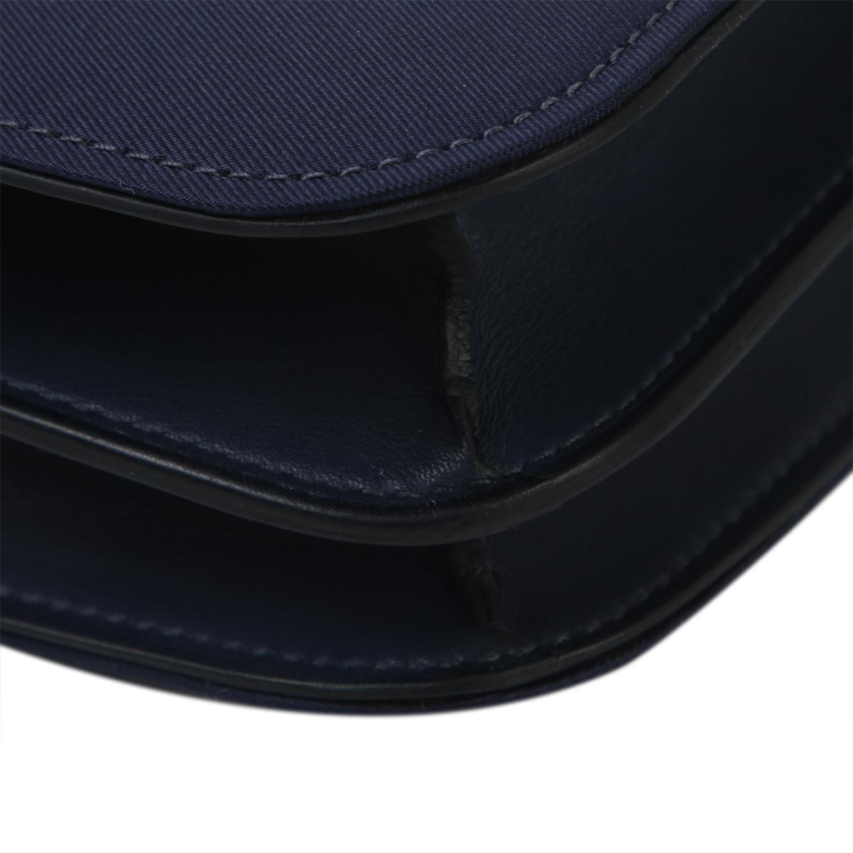 Unused ( Rank NS ) HERMÈS Constance Mini Bleu Nuit (2Z) Blue Marine (78) silk Palladium hardware B (2023) - 10