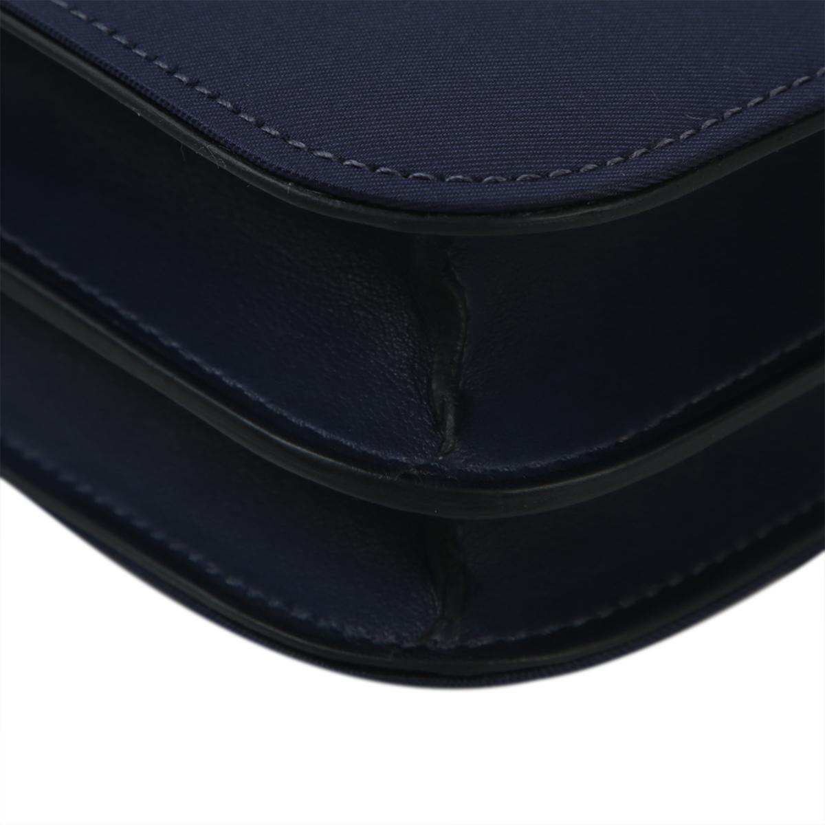 Unused ( Rank NS ) HERMÈS Constance Mini Bleu Nuit (2Z) Blue Marine (78) silk Palladium hardware B (2023) - 11