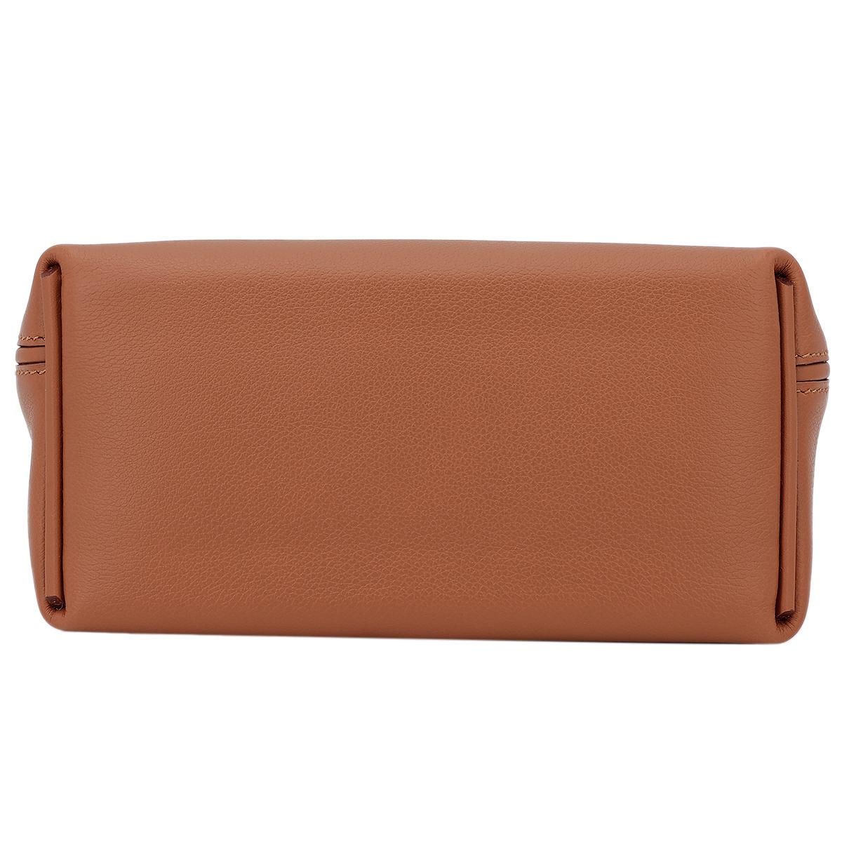 全新 HERMÈS 愛馬仕 24/24 - 21 mini 37 金棕色 Gold Evercolor皮 銀扣 B刻 2023年 - 7
