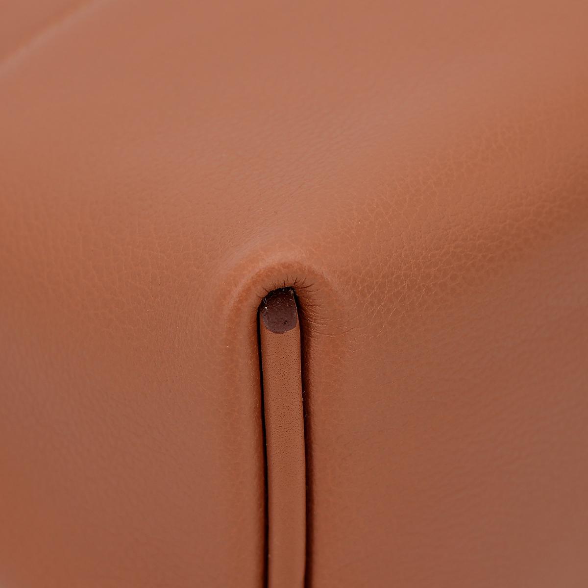 全新 HERMÈS 愛馬仕 24/24 - 21 mini 37 金棕色 Gold Evercolor皮 銀扣 B刻 2023年 - 10