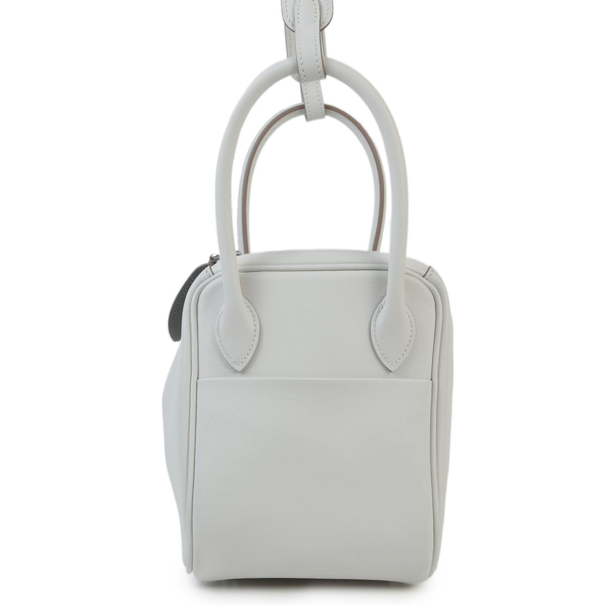 HERMÈS エルメス リンディ26 グリスパル グリメイヤー スイフト シルバー金具 B刻印 - 4
