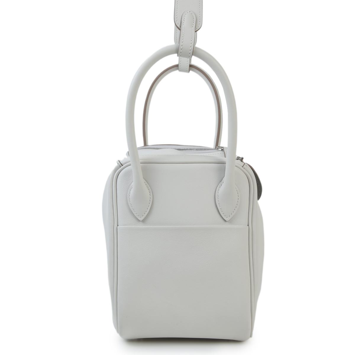 HERMÈS エルメス リンディ26 グリスパル グリメイヤー スイフト シルバー金具 B刻印 - 5