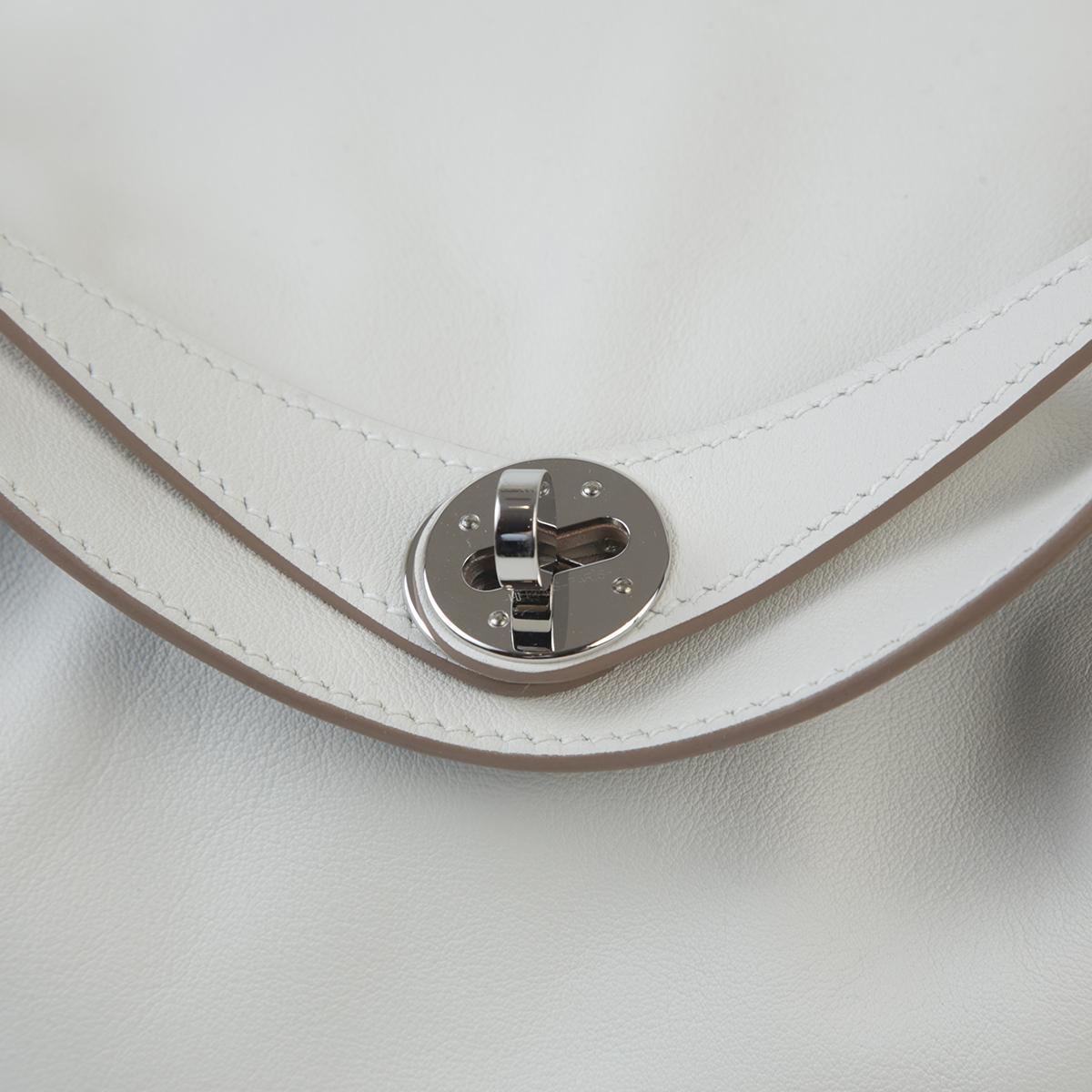 HERMÈS エルメス リンディ26 グリスパル グリメイヤー スイフト シルバー金具 B刻印 - 12
