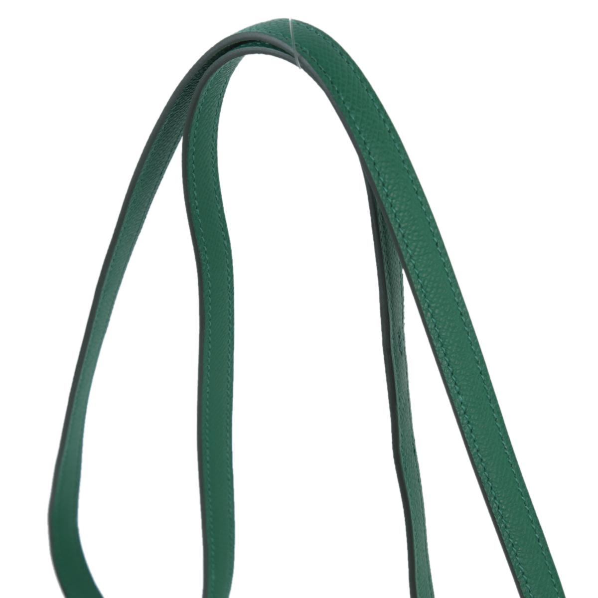 Unused ( Rank NS ) HERMÈS Constance Elan Vert Vertigo (U4) Epsom Palladium hardware B (2023) - 6