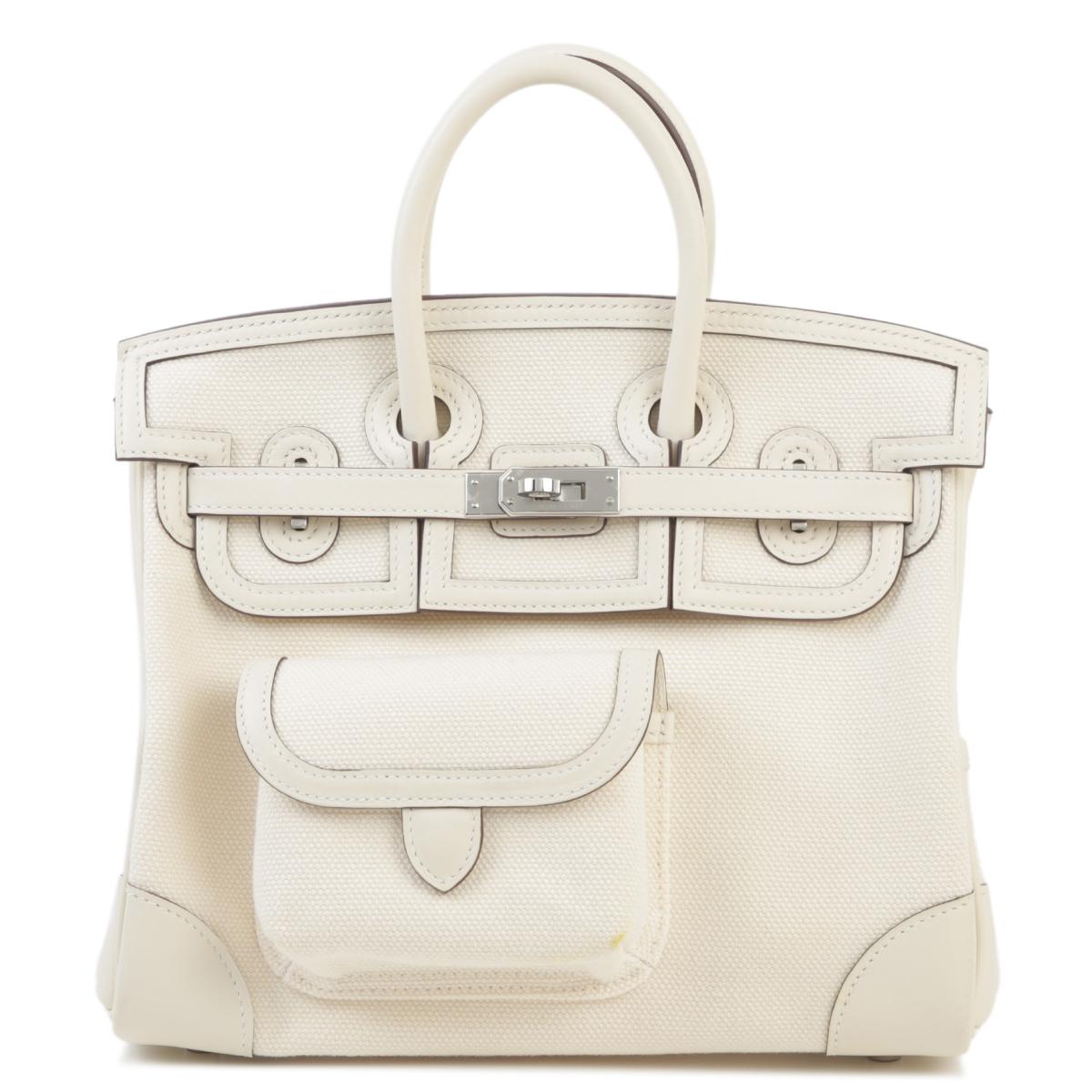 Birkin Cargo 25 I2 奶油白 Nata