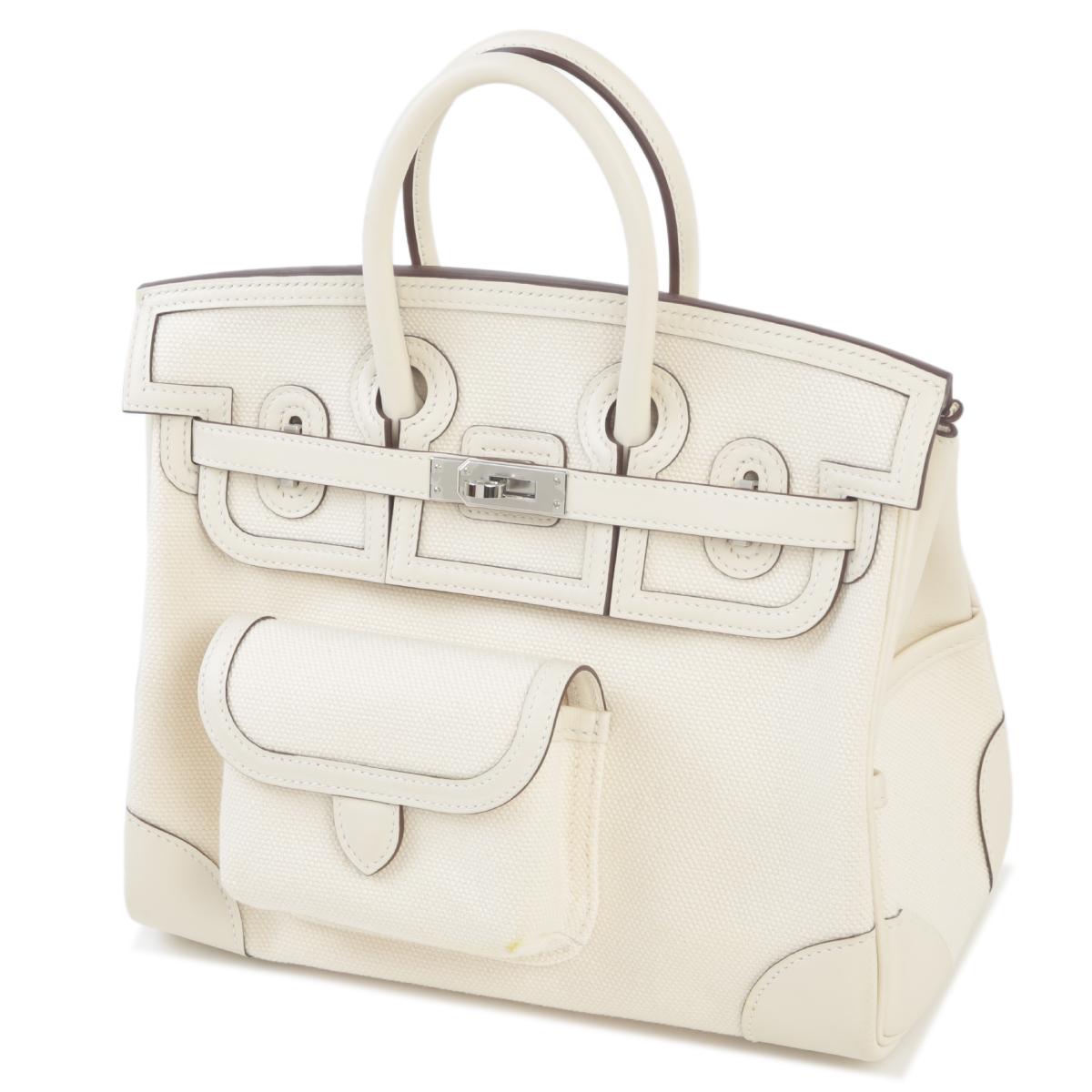 Birkin Cargo 25 I2 奶油白 Nata