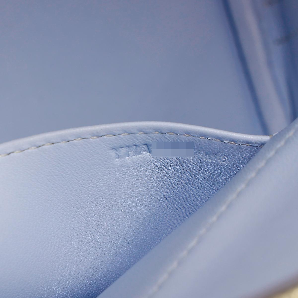 Very Good ( Rank A) HERMÈS Bolide 27 Bleu Brume (T0) Epsom Gold hardware Y (2020) - 18